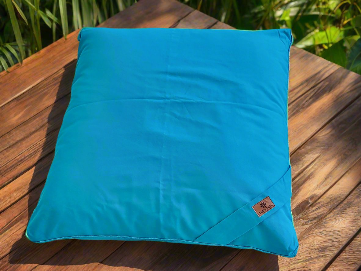 ZABUTON Meditation Cushion | Pure | River - Yoga Soul