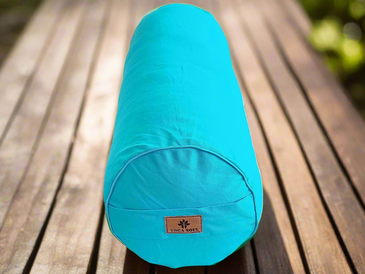 Round Yoga Bolster | Pure | River - Yoga Soul