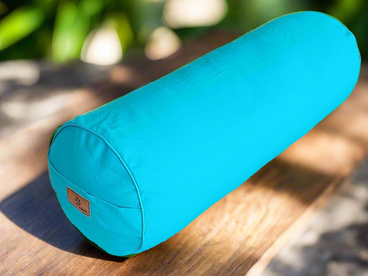 Round Yoga Bolster | Pure | River - Yoga Soul