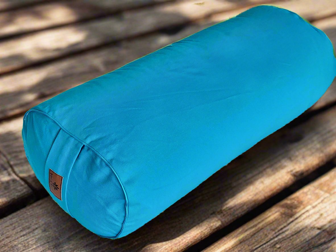 Oval Yoga Bolster | Pure | River - Yoga Soul