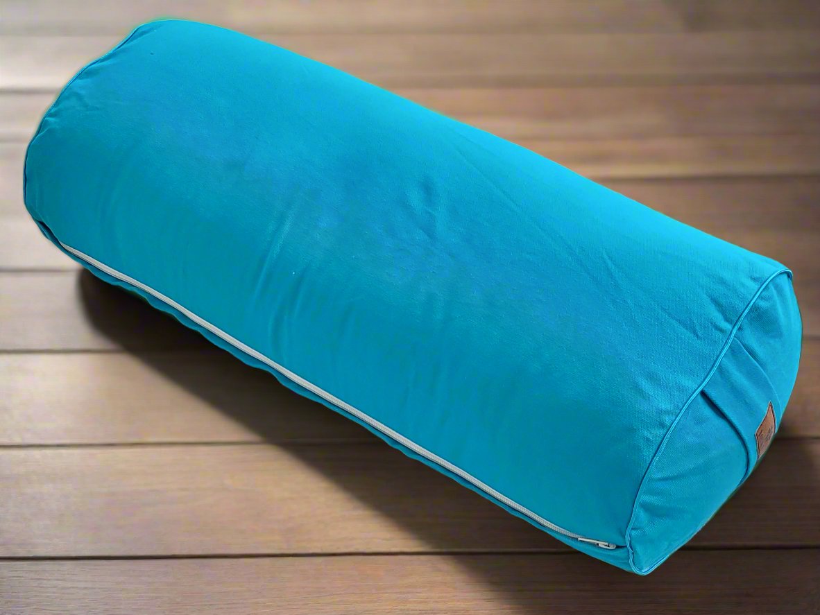 Oval Yoga Bolster | Pure | River - Yoga Soul