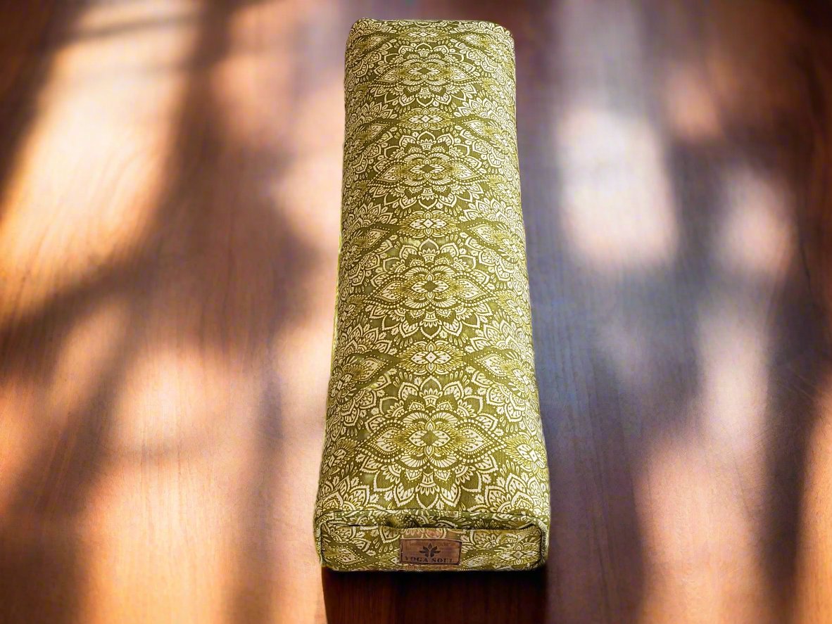 Pranayama Yoga Bolster | Mandala | Kiwi Fruit - Yoga Soul