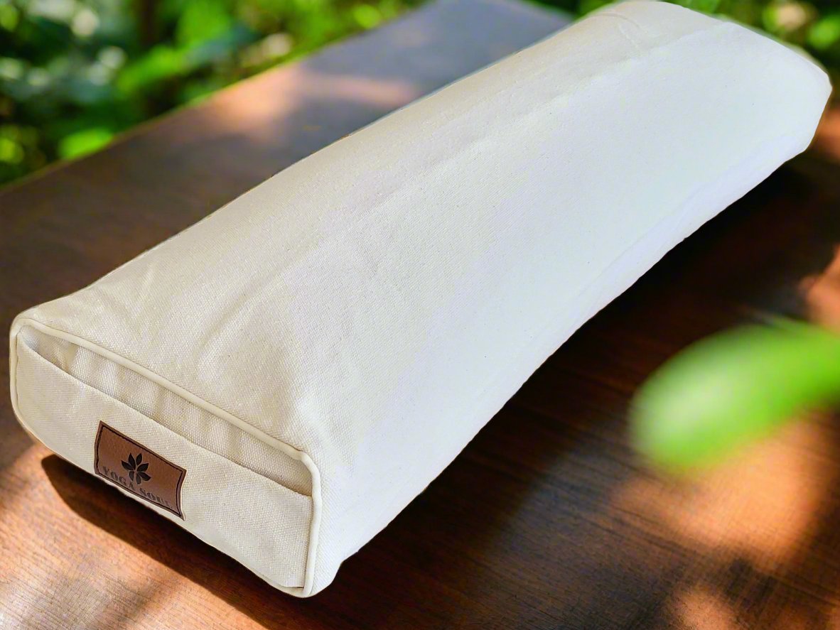 Pranayama Yoga Bolster | Pure | Purity - Yoga Soul