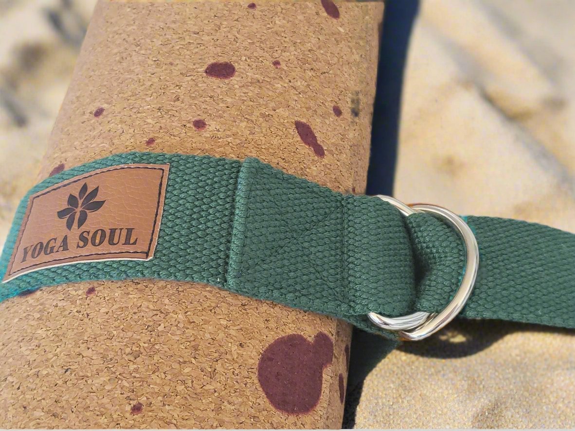 Yoga Mat Strap | Trekking Green - Yoga Soul