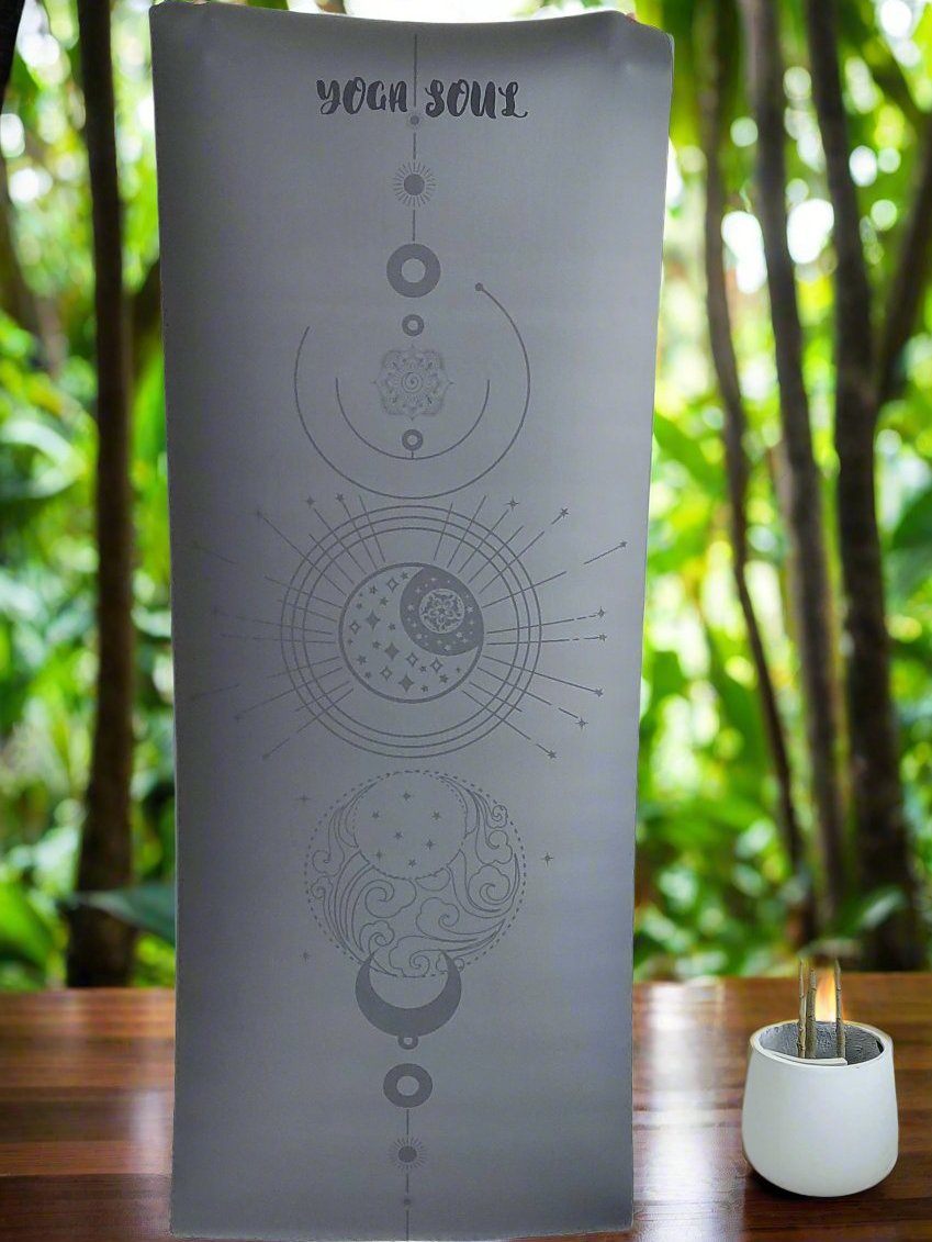 PowerPro Yoga Mat | Black | Luna - Yoga Soul