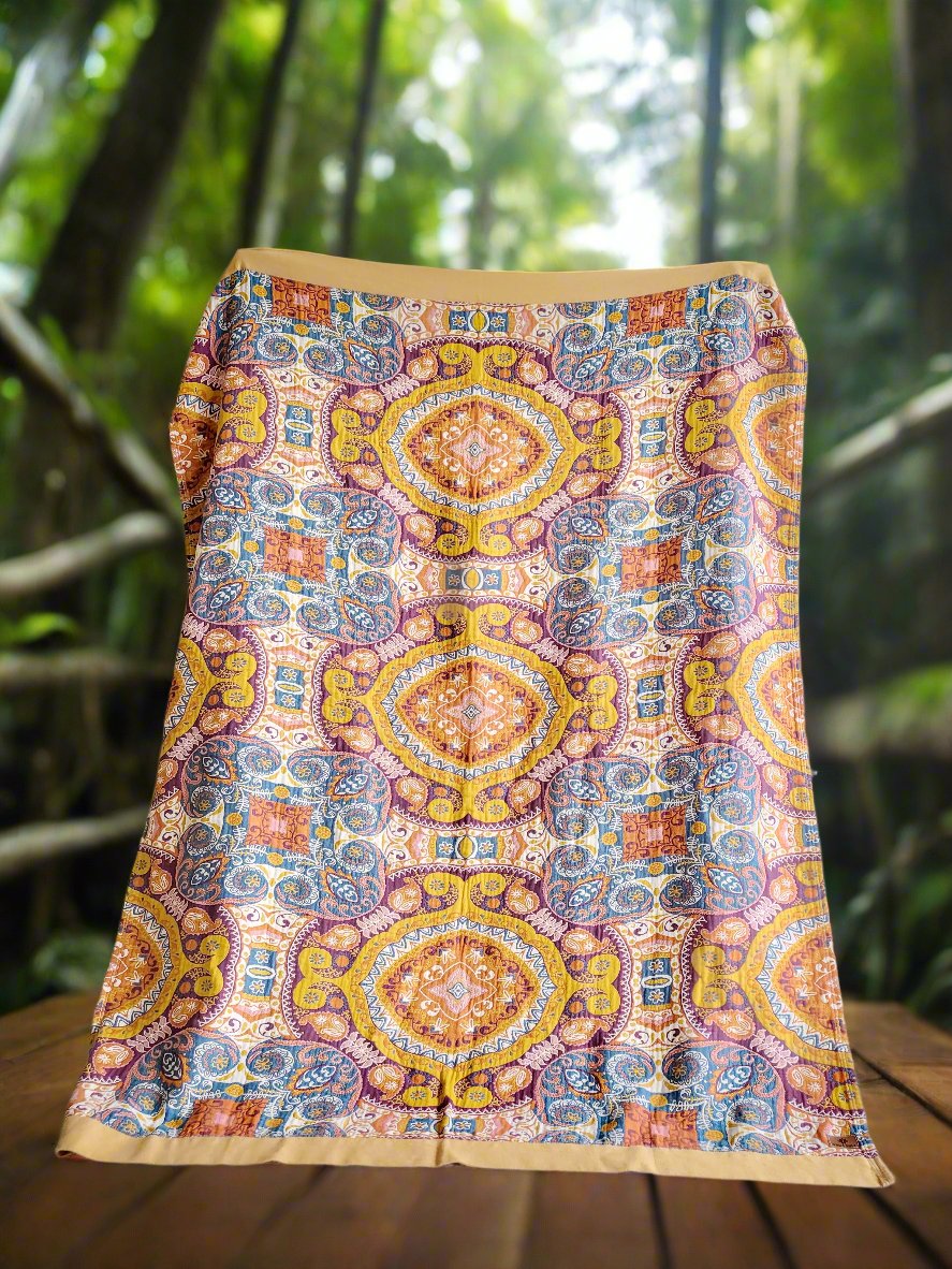 Yoga Blanket | Meditation Blanket | Paisley - Yoga Soul