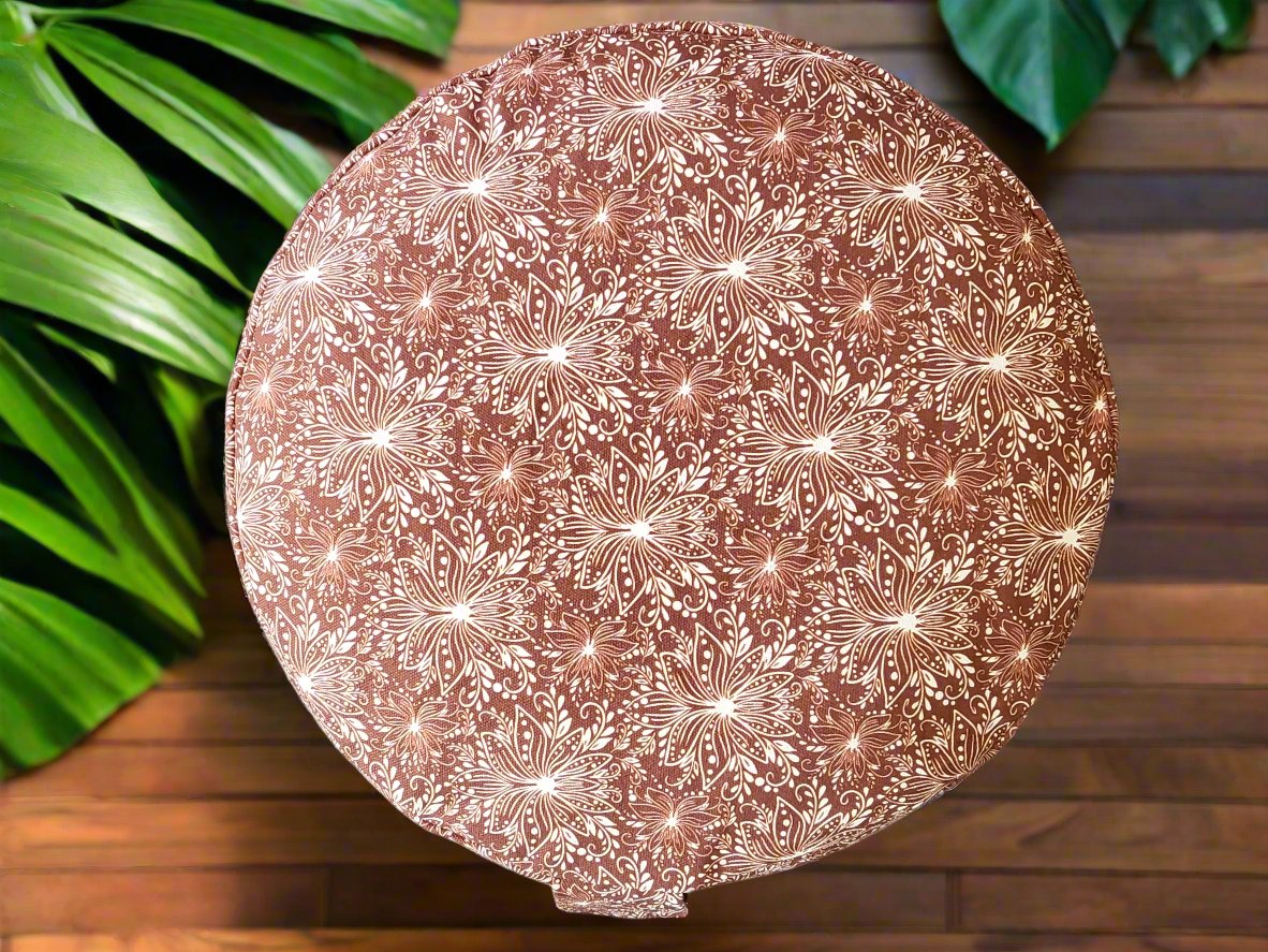 RONDO Meditation Cushion | Lotus | Chocolate - Yoga Soul