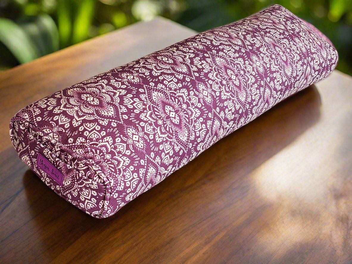 Pranayama Yoga Bolster | Mandala | Amethyst - Yoga Soul