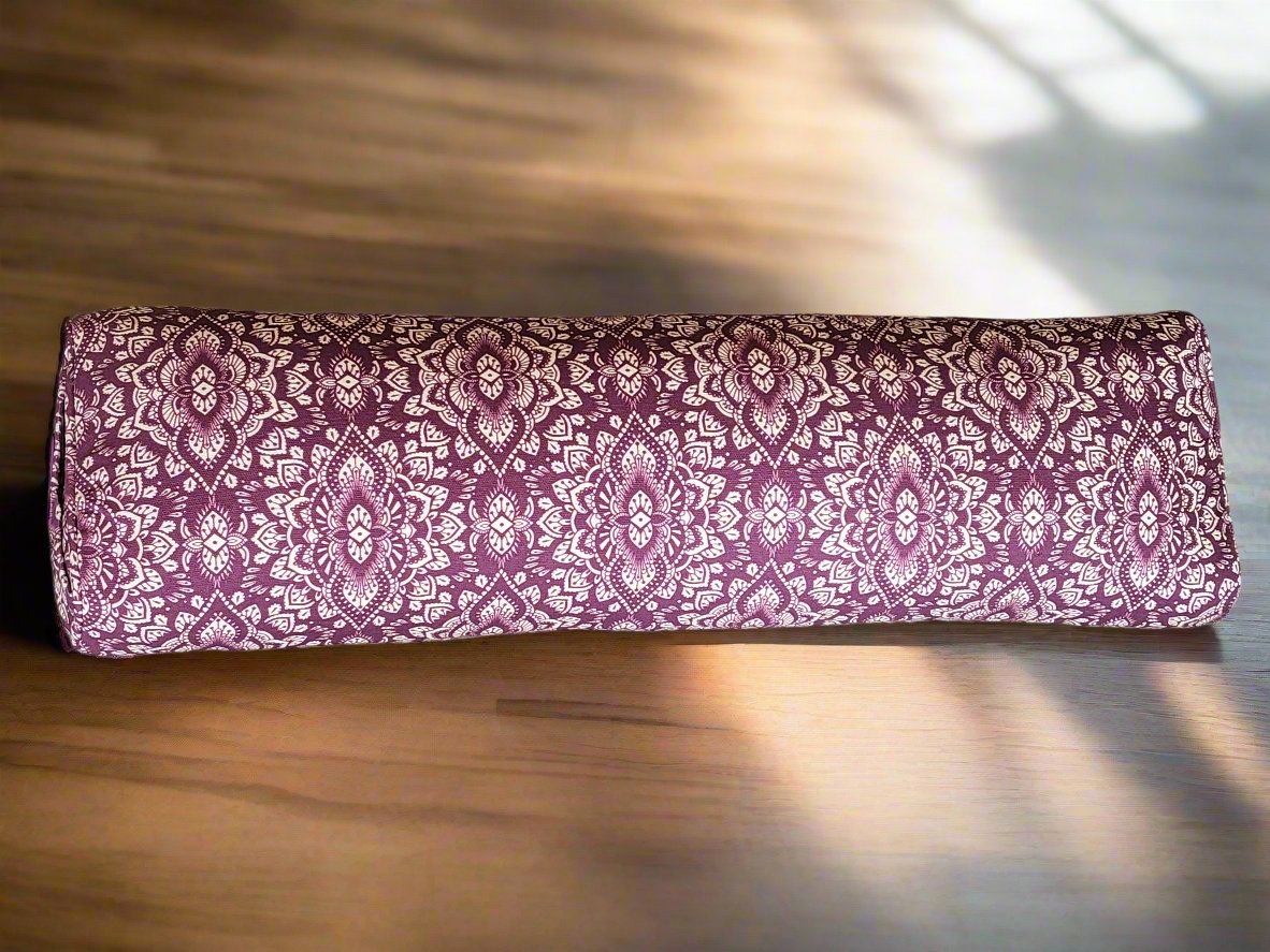 Pranayama Yoga Bolster | Mandala | Amethyst - Yoga Soul