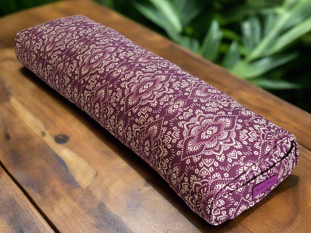 Pranayama Yoga Bolster | Mandala | Amethyst - Yoga Soul