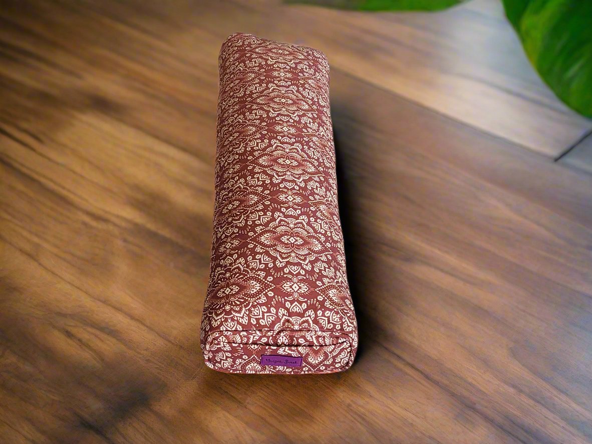 Pranayama Yoga Bolster | Mandala | Rust