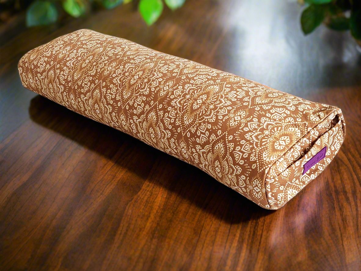 Pranayama Yoga Bolster | Mandala | Earth