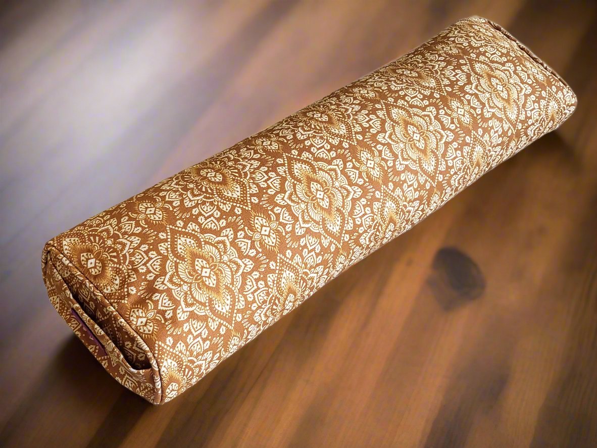 Pranayama Yoga Bolster | Mandala | Earth