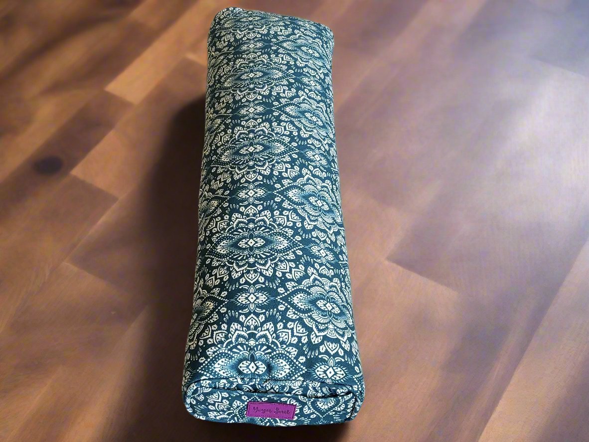 Pranayama Yoga Bolster | Mandala | Trekking Green