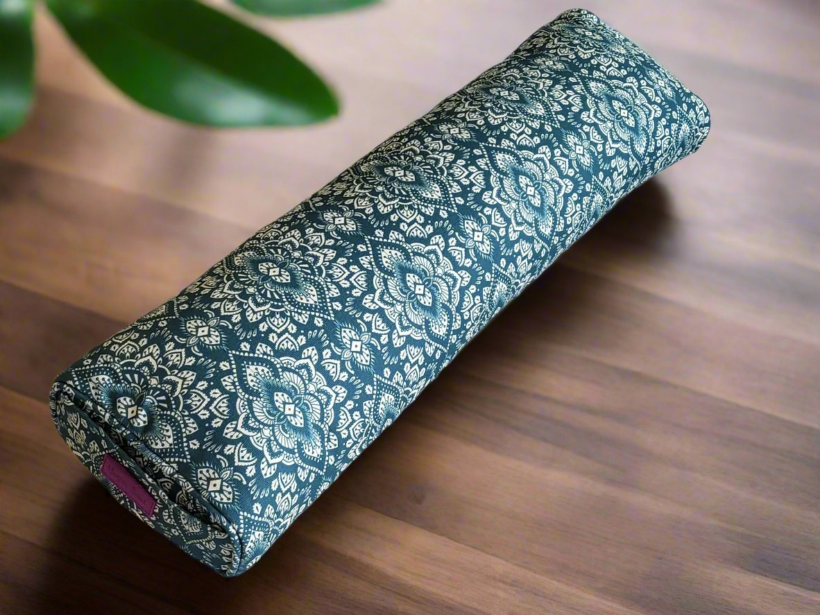 Pranayama Yoga Bolster | Mandala | Trekking Green