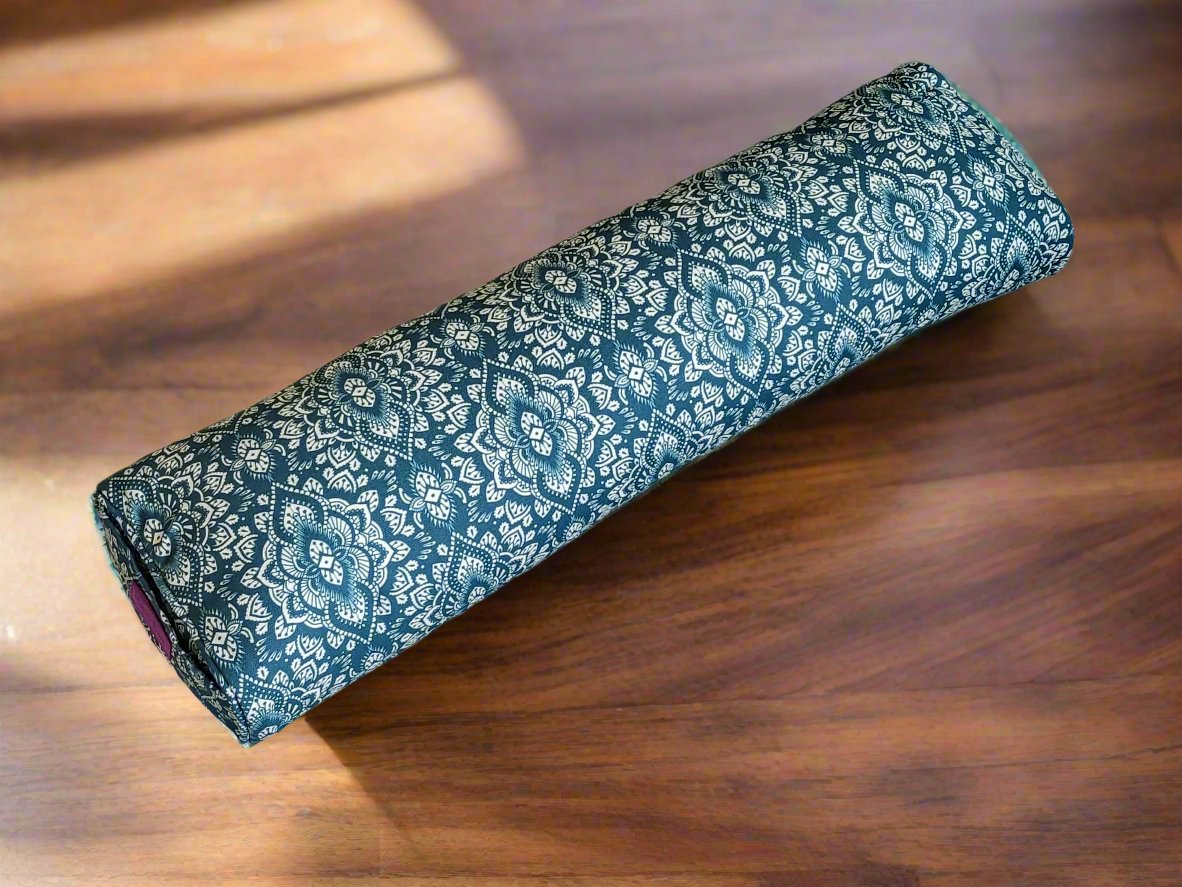 Pranayama Yoga Bolster | Mandala | Trekking Green