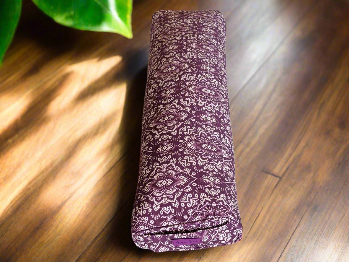 Pranayama Yoga Bolster | Mandala | Amethyst