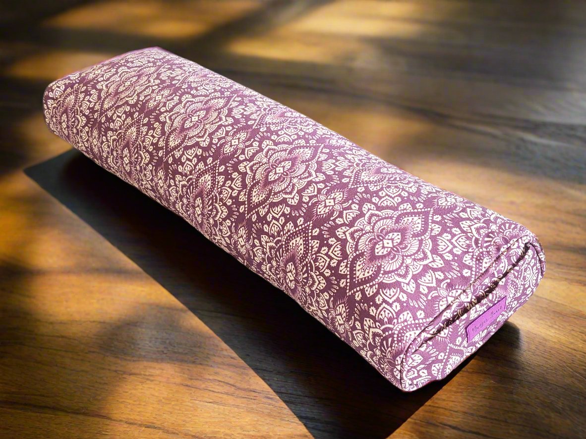 Pranayama Yoga Bolster | Mandala | Amethyst