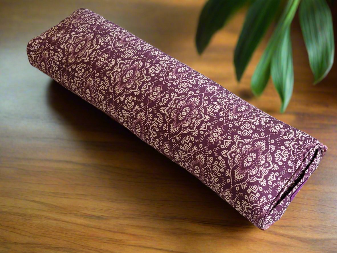 Pranayama Yoga Bolster | Mandala | Amethyst