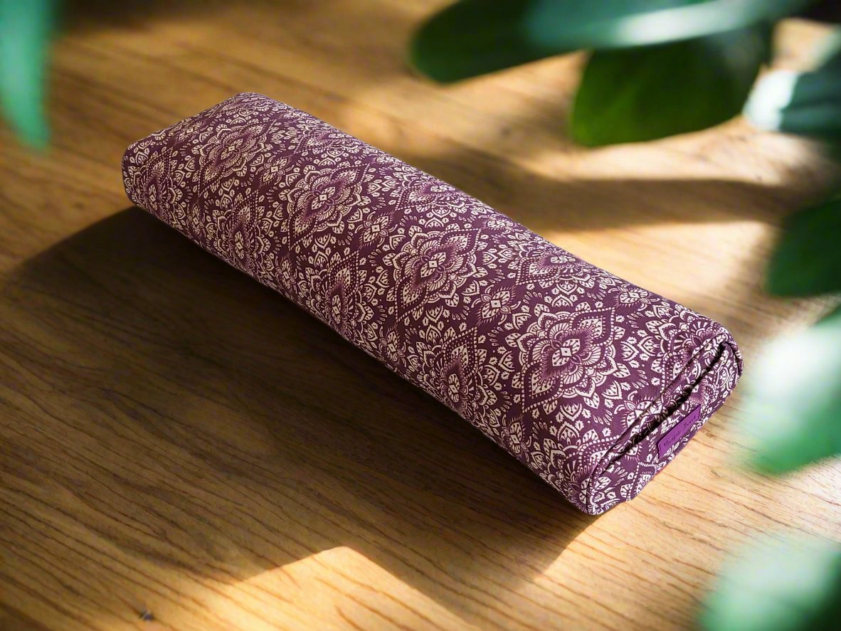 Pranayama Yoga Bolster | Mandala | Amethyst