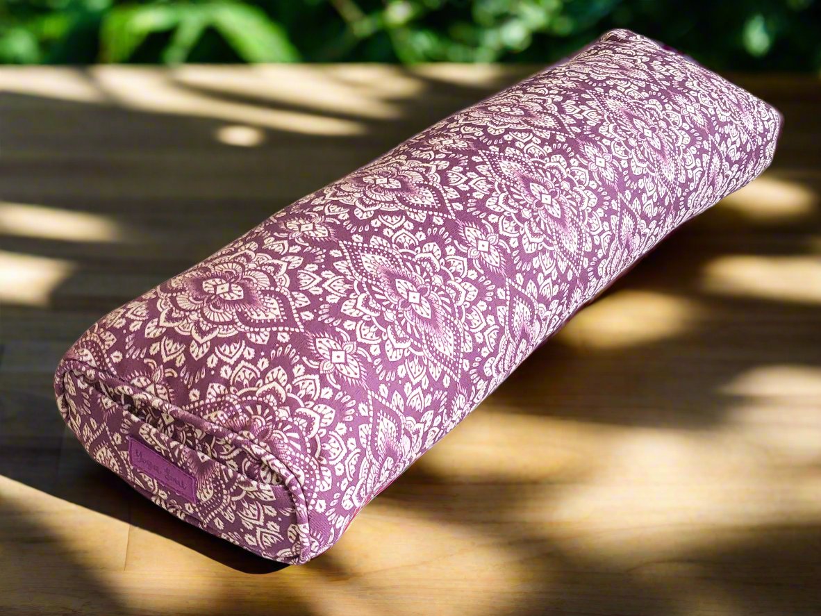 Pranayama Yoga Bolster | Mandala | Amethyst