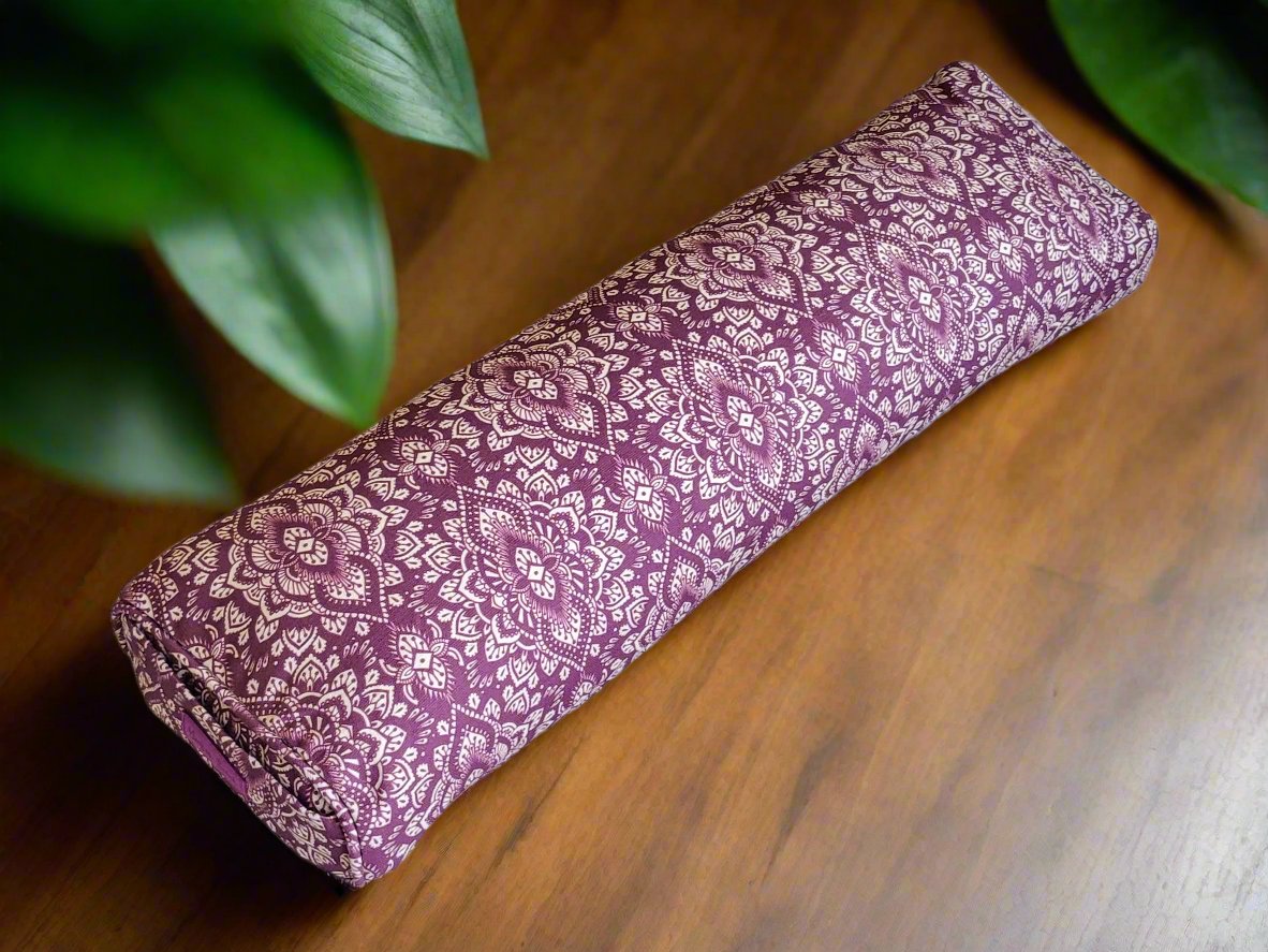 Pranayama Yoga Bolster | Mandala | Amethyst