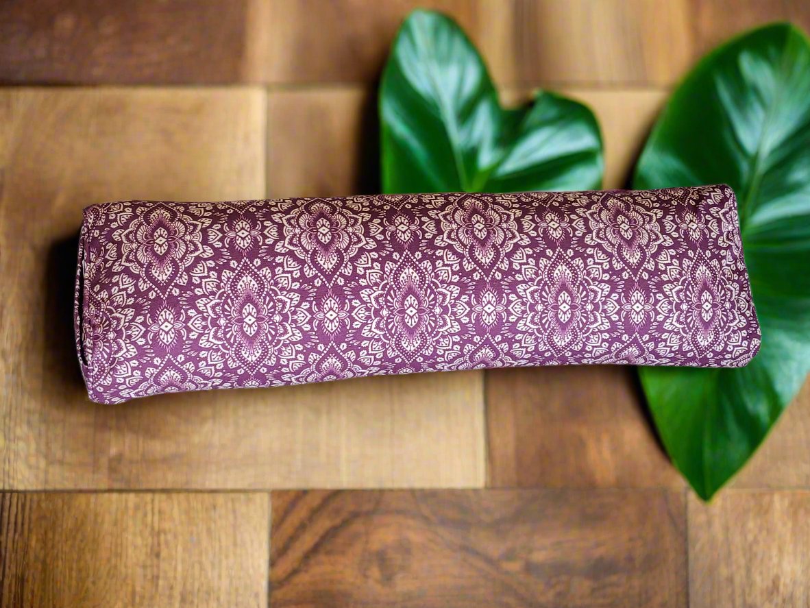 Pranayama Yoga Bolster | Mandala | Amethyst