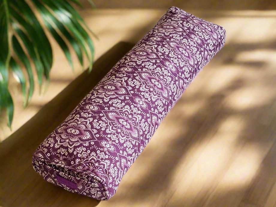 Pranayama Yoga Bolster | Mandala | Amethyst