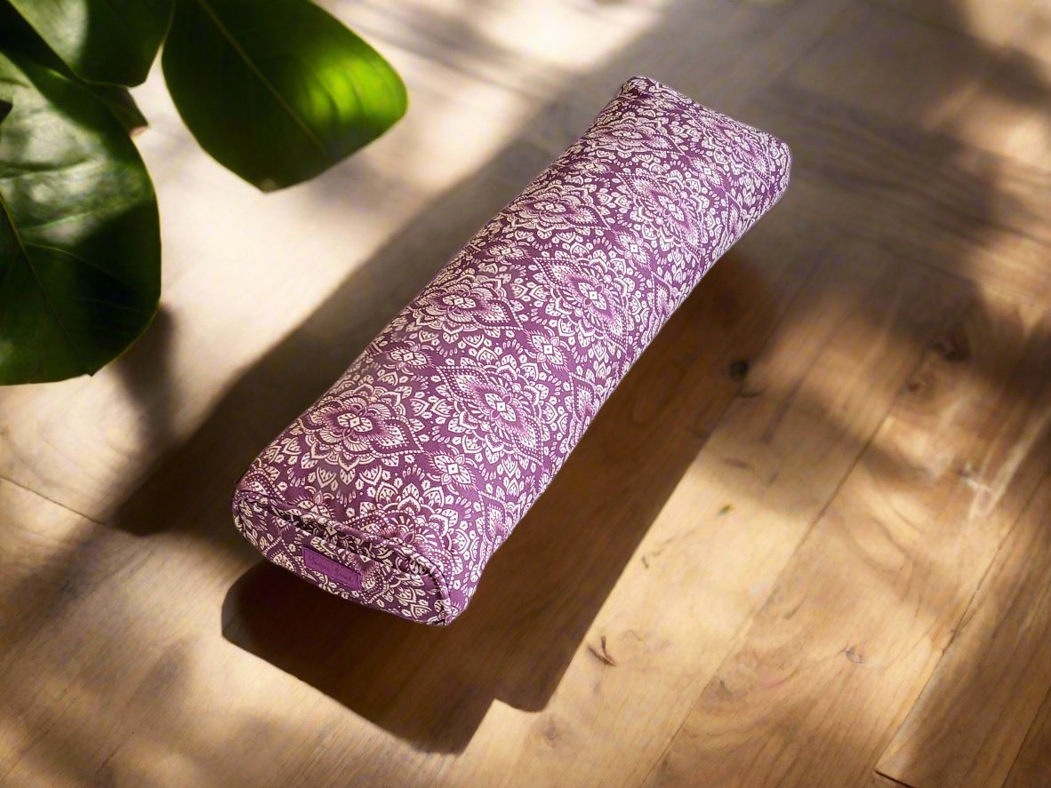 Pranayama Yoga Bolster | Mandala | Amethyst