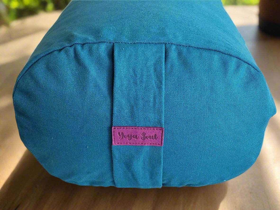 Oval Yoga Bolster | Pure | Teal - Yoga Soul