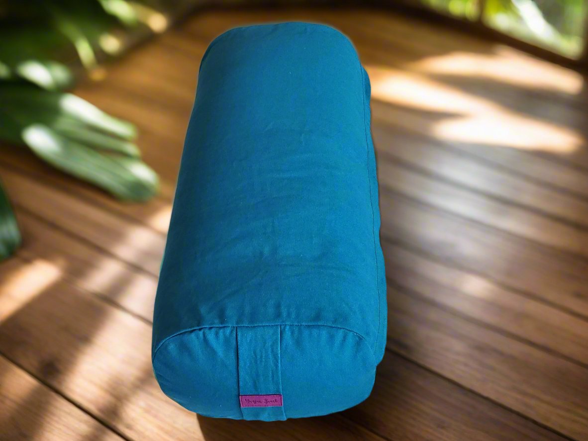 Oval Yoga Bolster | Pure | Teal