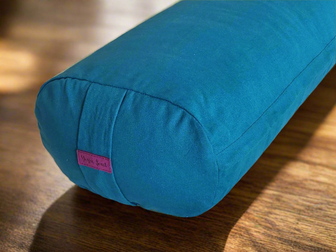 Oval Yoga Bolster | Pure | Teal