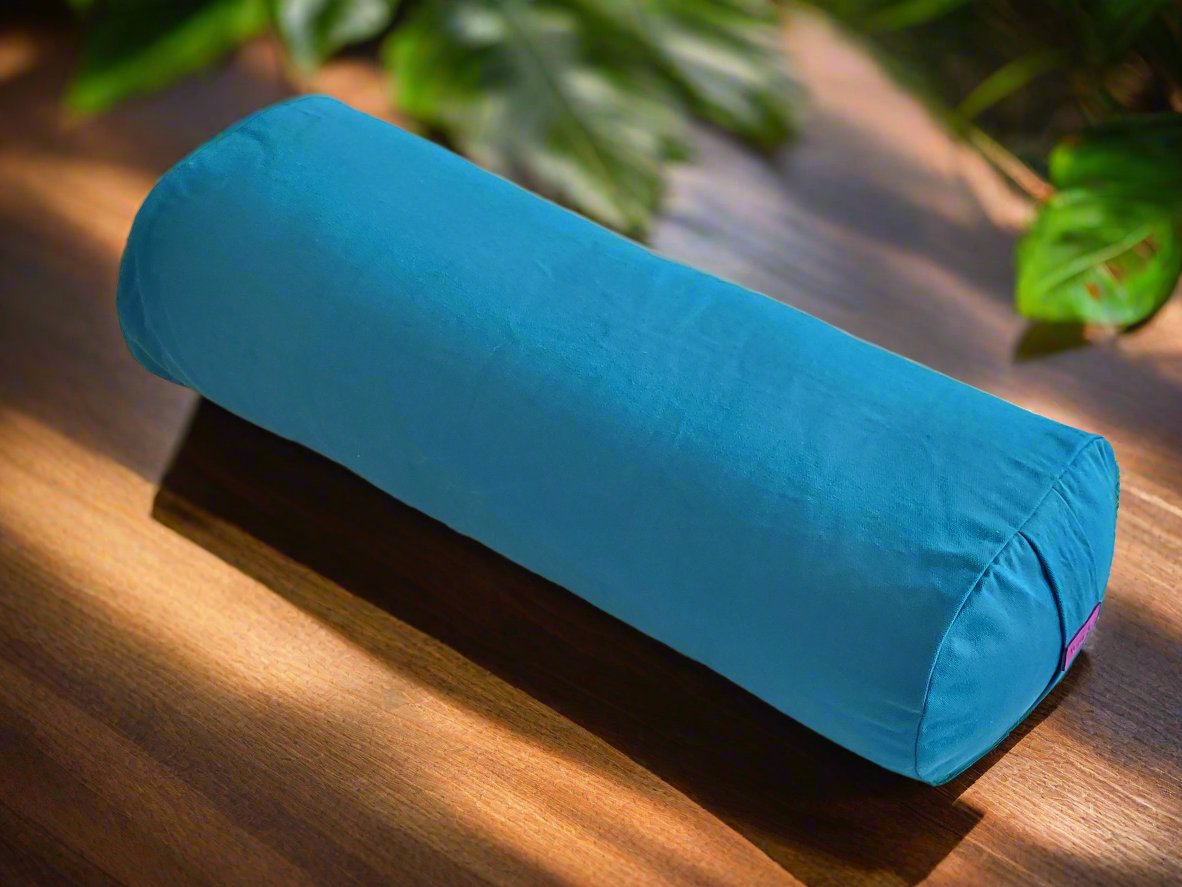 Oval Yoga Bolster | Pure | Teal