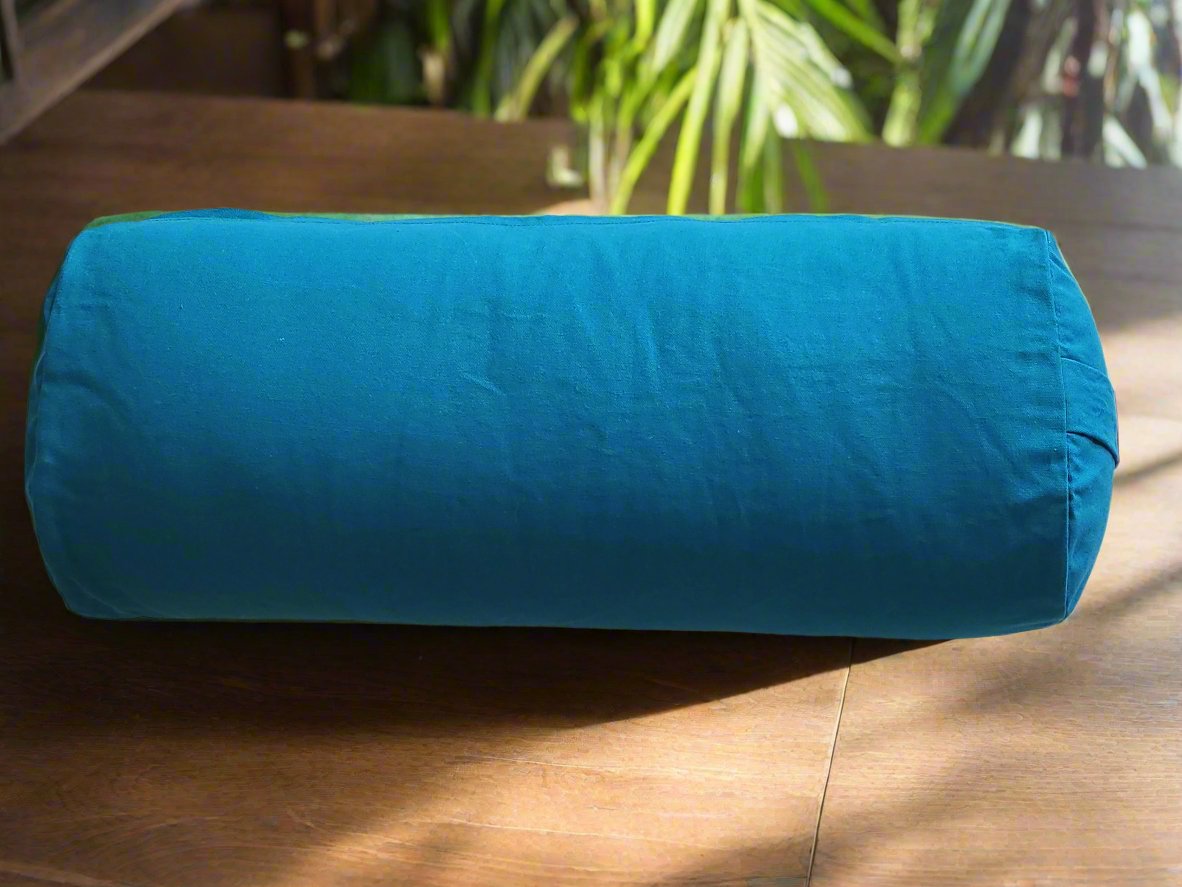 Oval Yoga Bolster | Pure | Teal