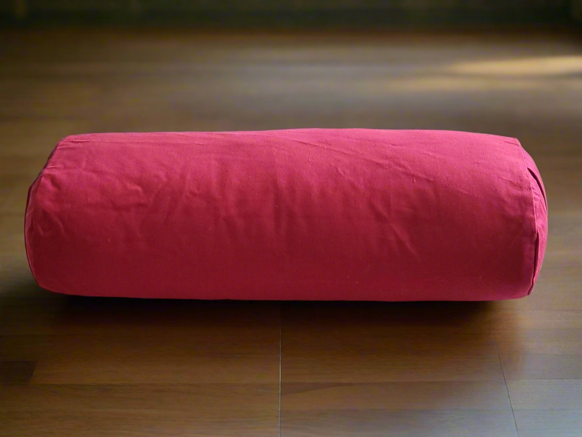 Oval Yoga Bolster | Pure | Plum