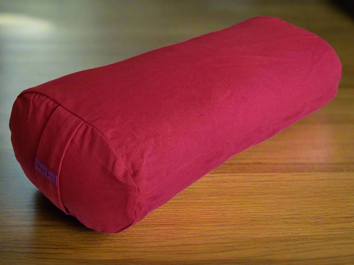 Oval Yoga Bolster | Pure | Plum