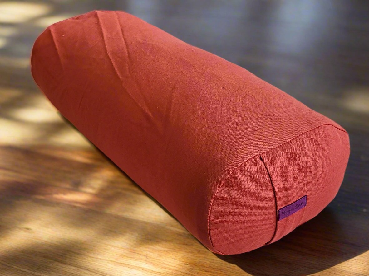 Oval Yoga Bolster | Pure | Rust