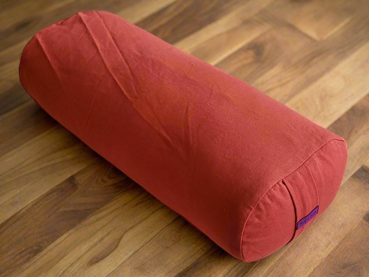 Oval Yoga Bolster | Pure | Rust