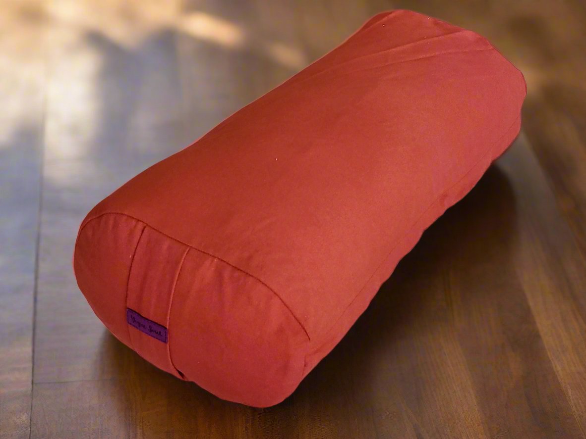 Oval Yoga Bolster | Pure | Rust