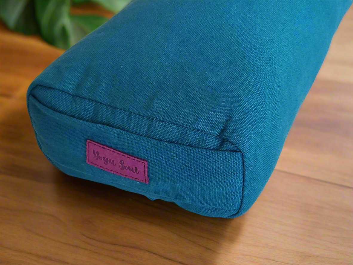 Pranayama Yoga Bolster | Pure | Teal - Yoga Soul