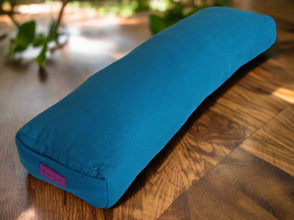 Pranayama Yoga Bolster | Pure | Teal - Yoga Soul