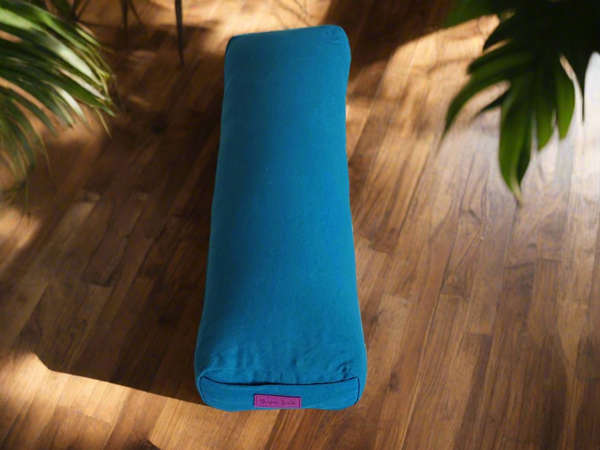 Pranayama Yoga Bolster | Pure | Teal