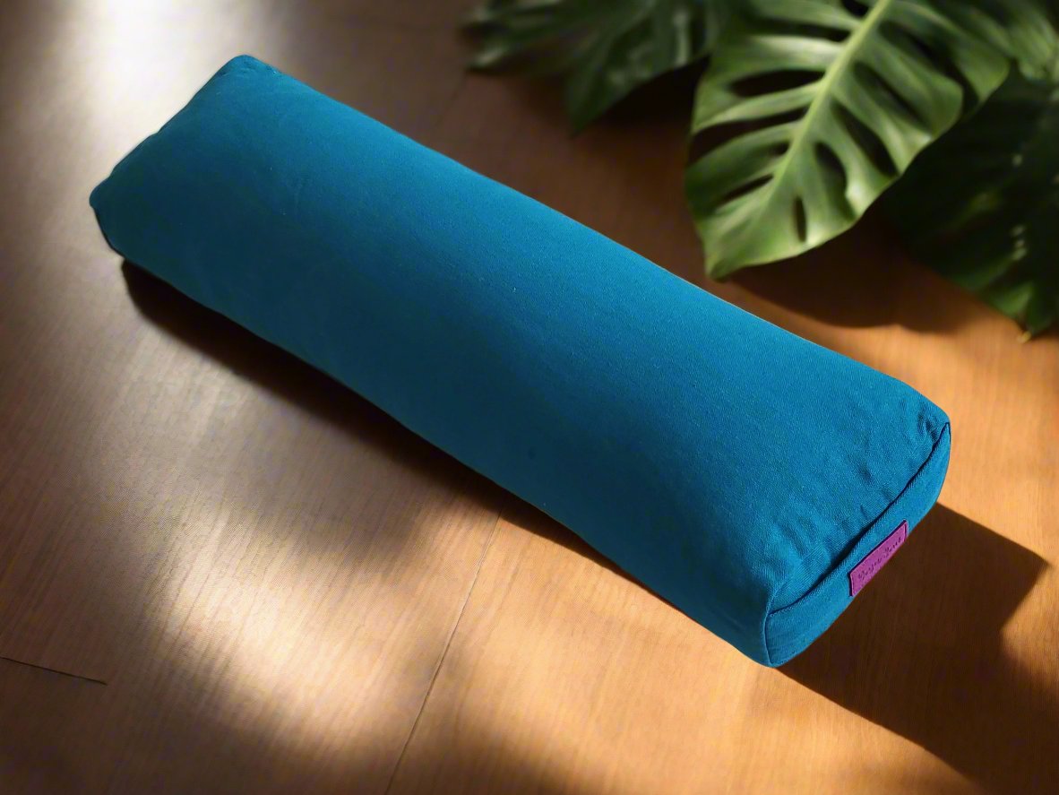 Pranayama Yoga Bolster | Pure | Teal