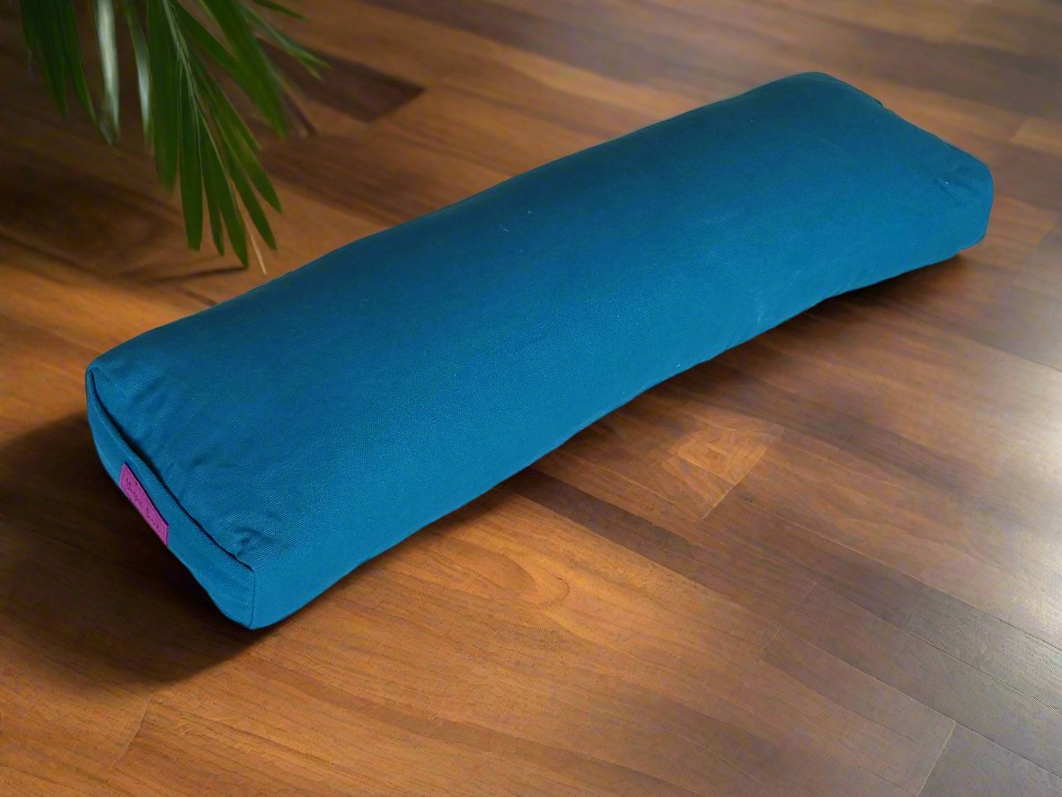 Pranayama Yoga Bolster | Pure | Teal