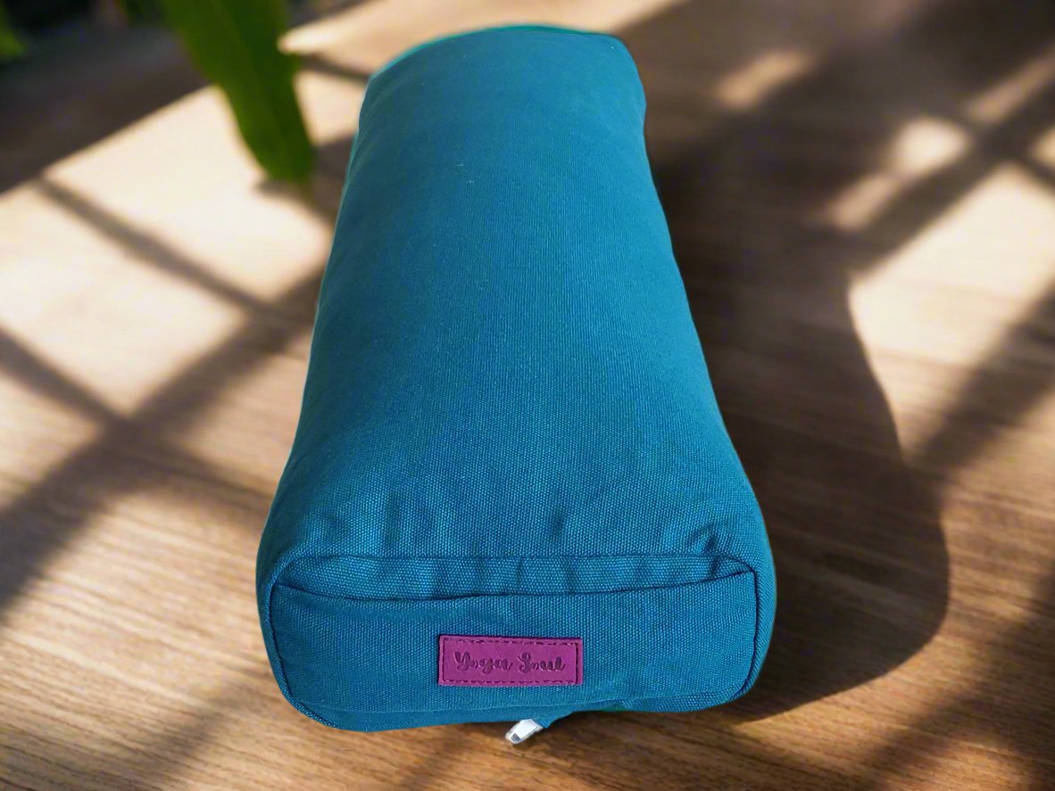 Pranayama Yoga Bolster | Pure | Teal