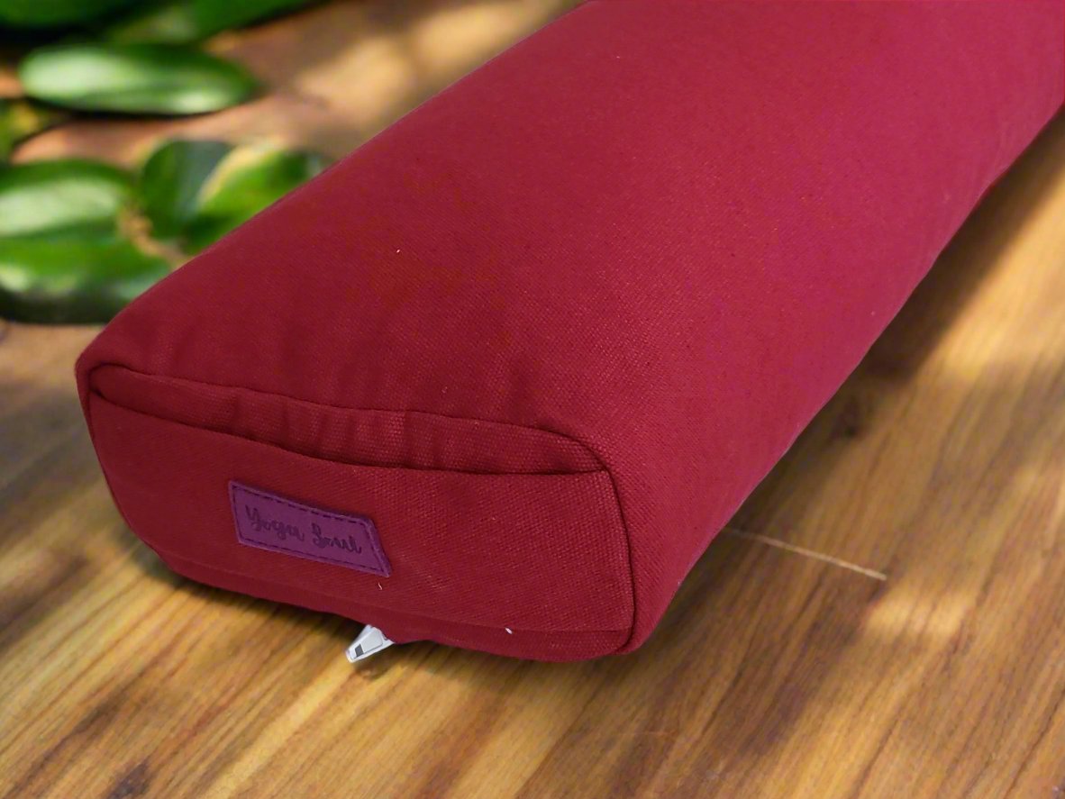 Pranayama Yoga Bolster | Pure | Plum