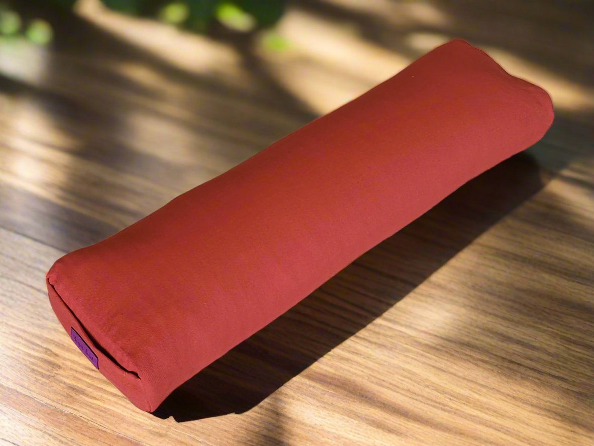 Pranayama Yoga Bolster | Pure | Rust - Yoga Soul