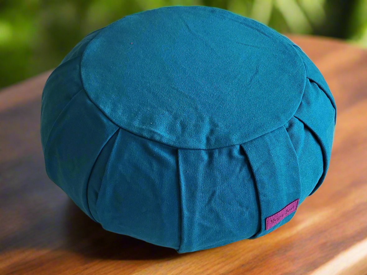 ZAFU Meditation Cushion | Pure | Teal - Yoga Soul