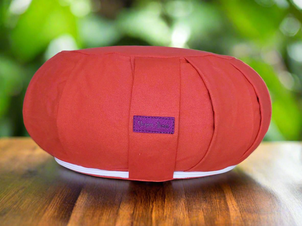 ZAFU Meditation Cushion | Pure | Rust - Yoga Soul