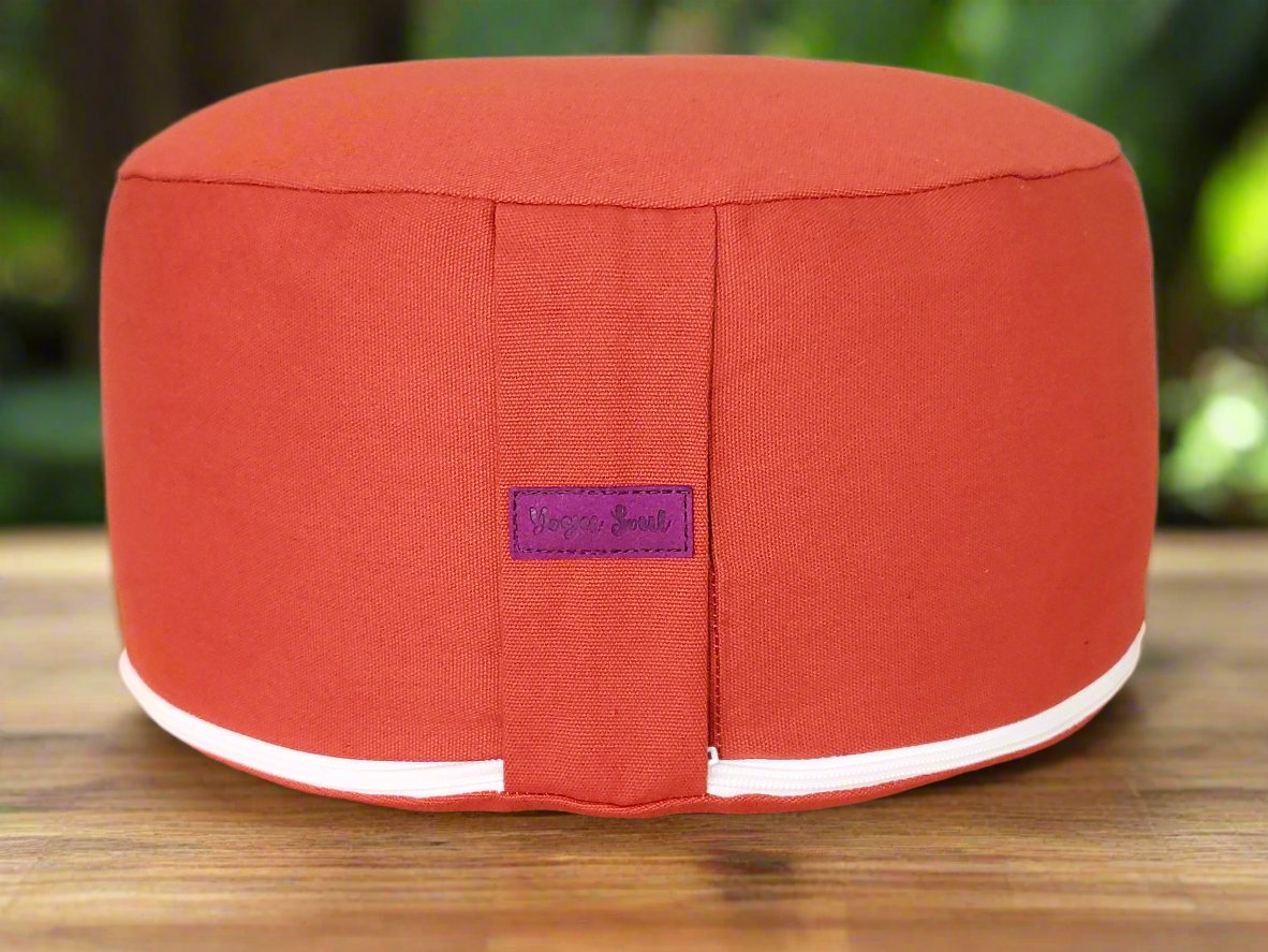 RONDO Meditation Cushion | Pure | Rust - Yoga Soul